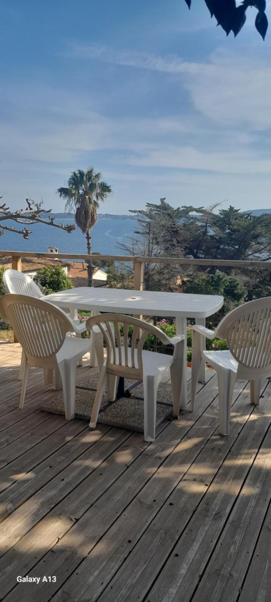 F3 Rdc Villa Vue Mer 180 Face A La Pointe De Giens Carqueiranne Esterno foto