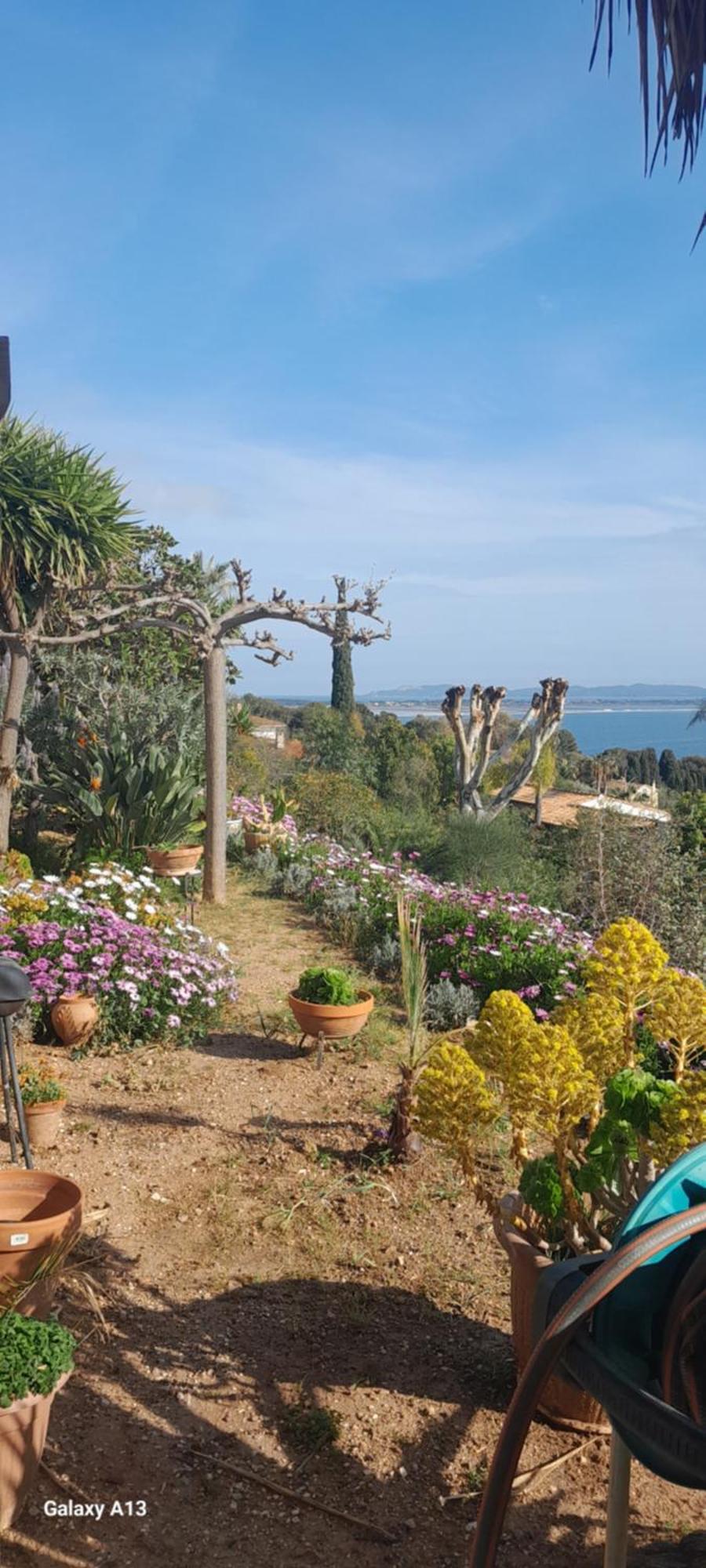 F3 Rdc Villa Vue Mer 180 Face A La Pointe De Giens Carqueiranne Esterno foto